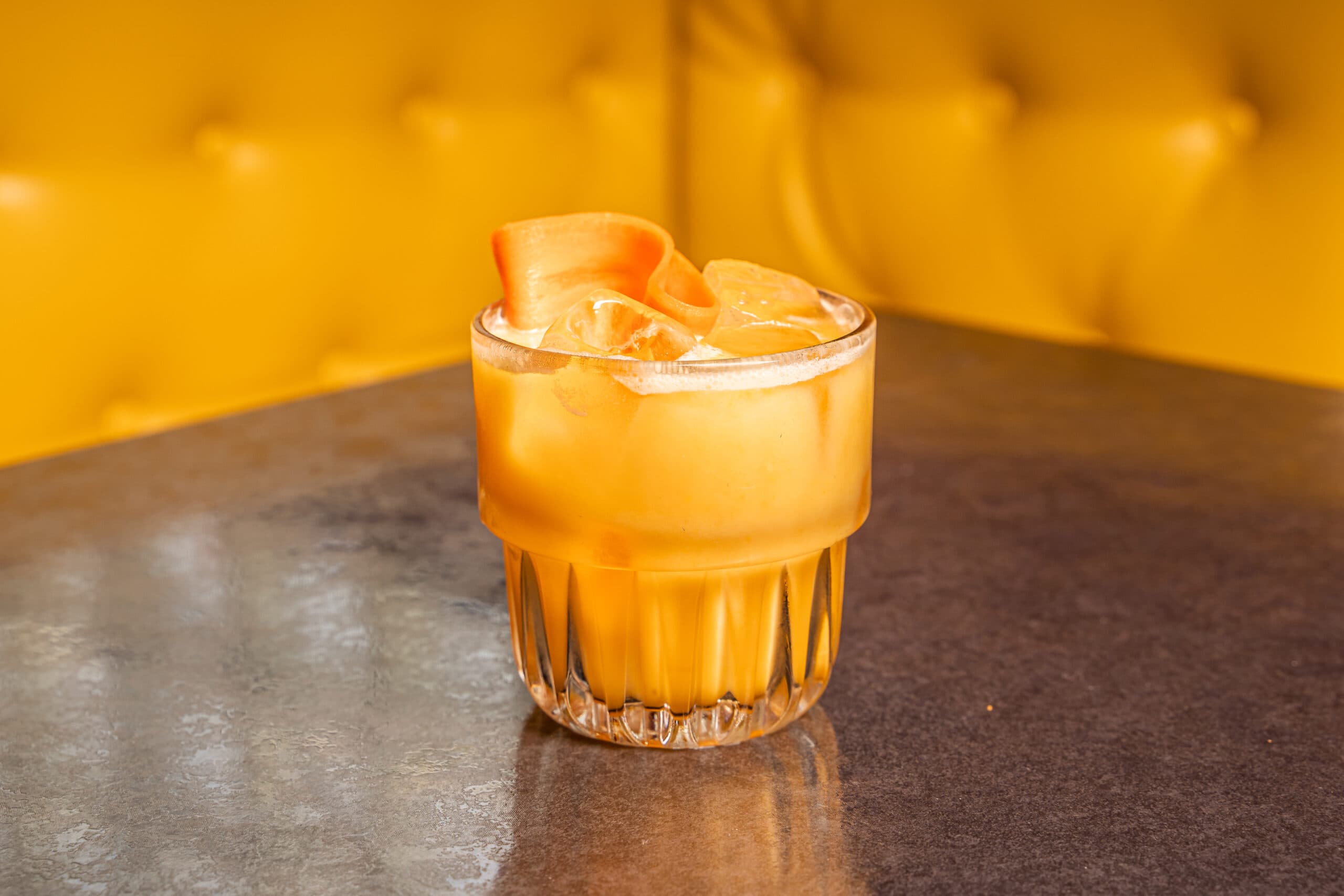 orange carrot cake cocktail