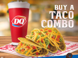 DQ Taco combo flyer