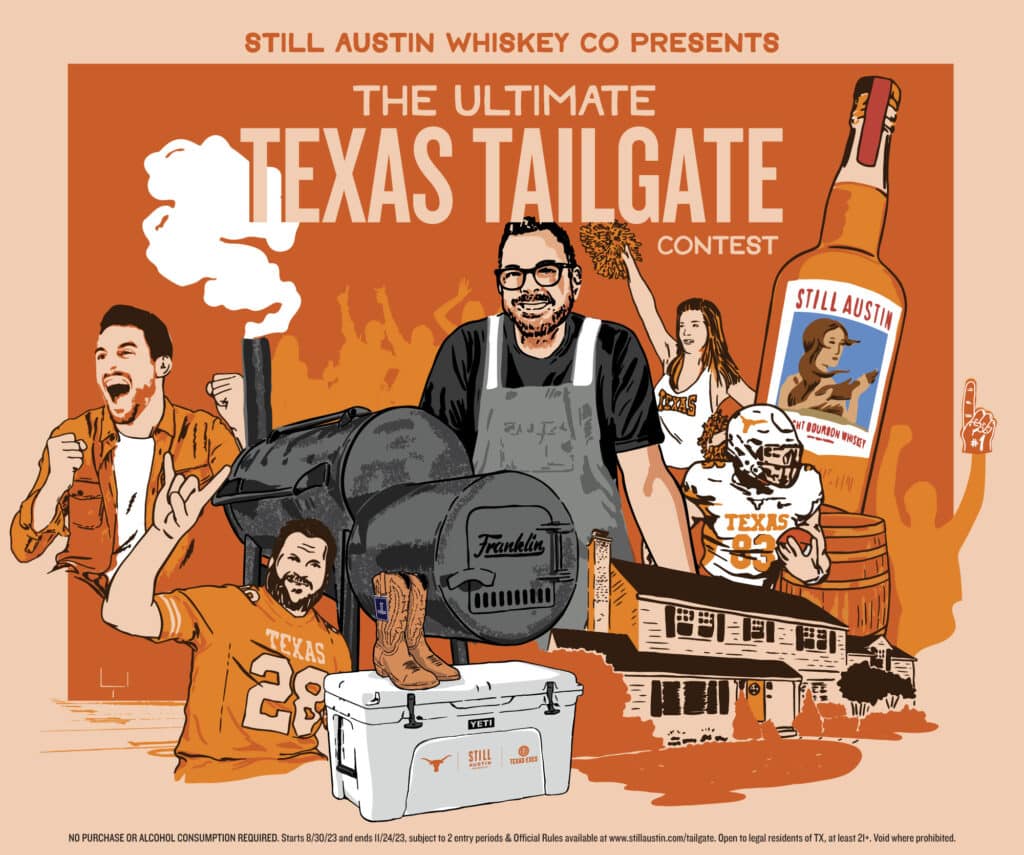 Aaron Franklin and Still Austin Whiskey Host The Ultimate Tailgate