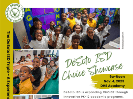 DeSoto ISD 2023 showcase flyer