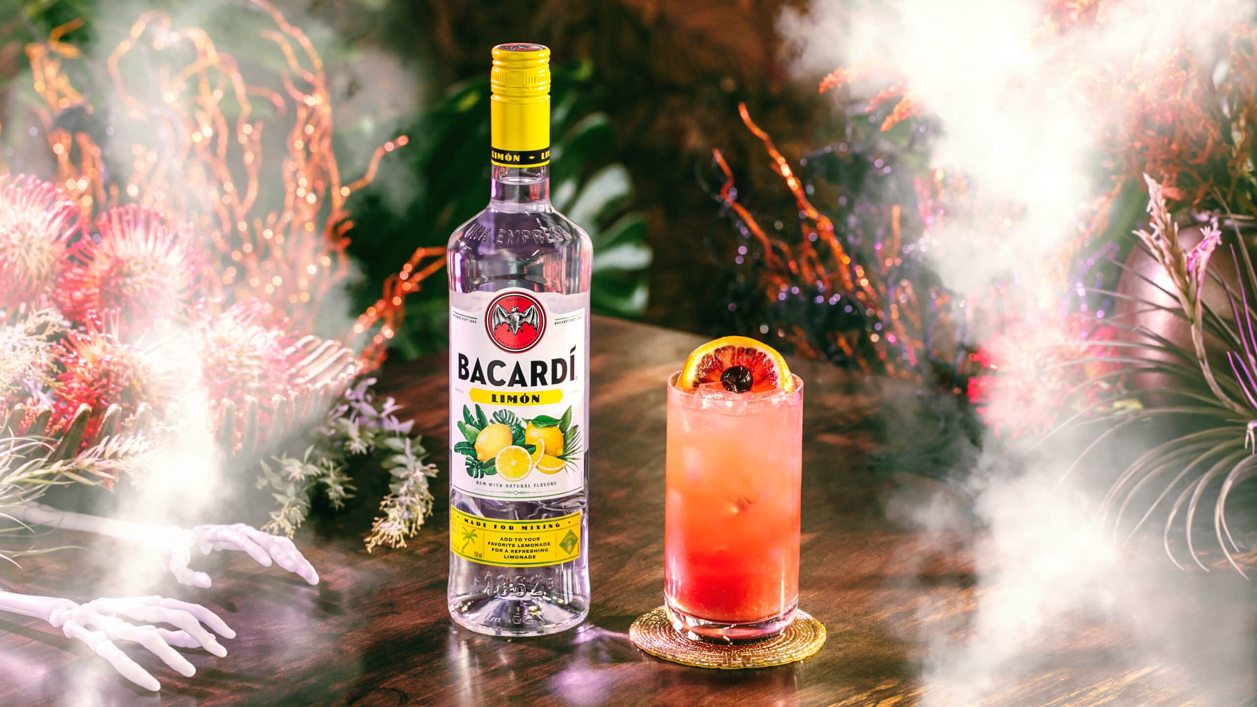 Blood Moon Bacardi cocktail