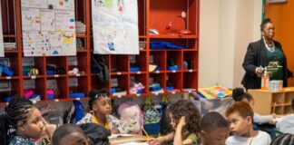 United Way of Metropolitan Dallas and DeSoto ISD to take students to Perot Museum students at desks