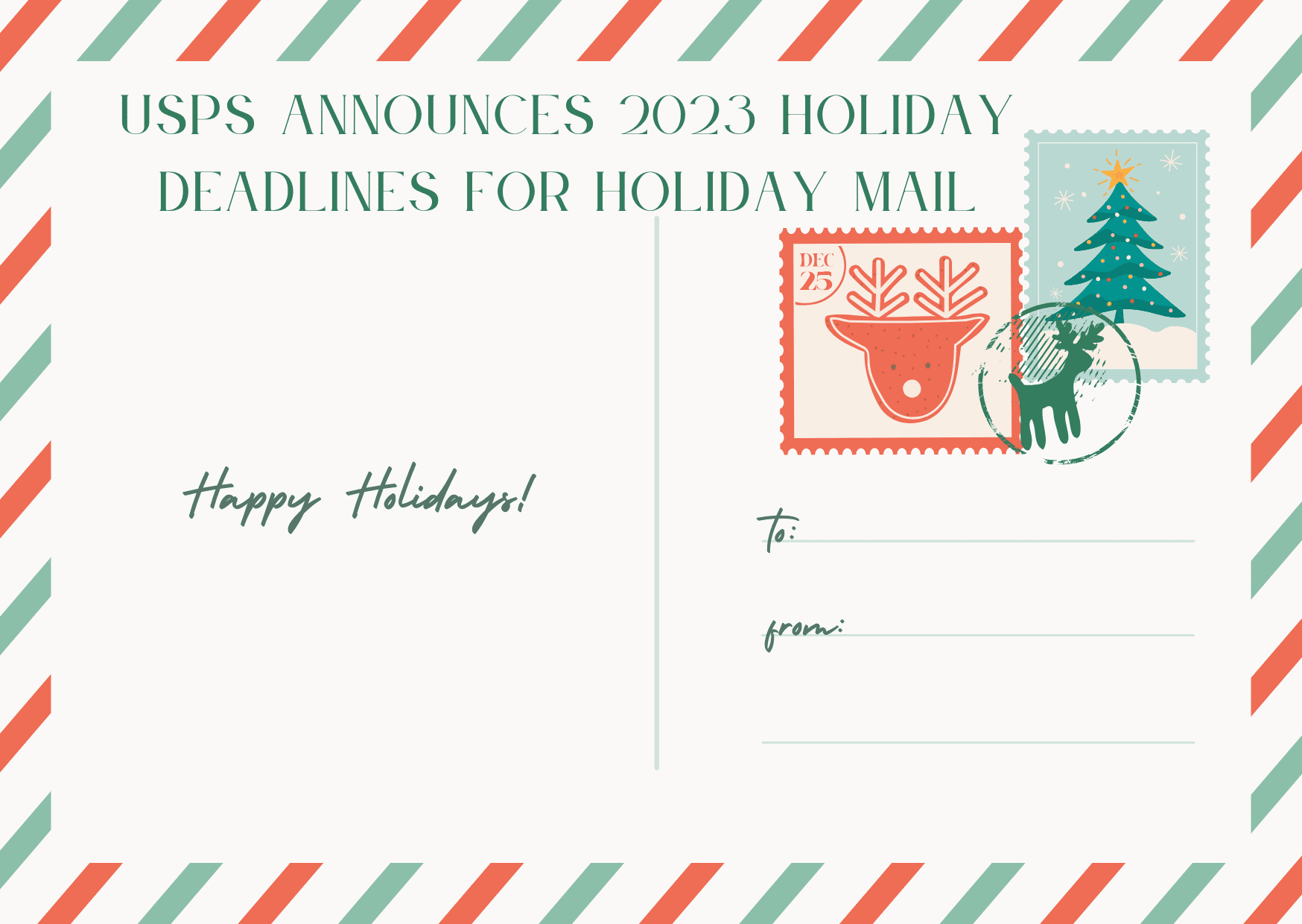 Mailing Dates For Christmas 2025 Adara Annnora