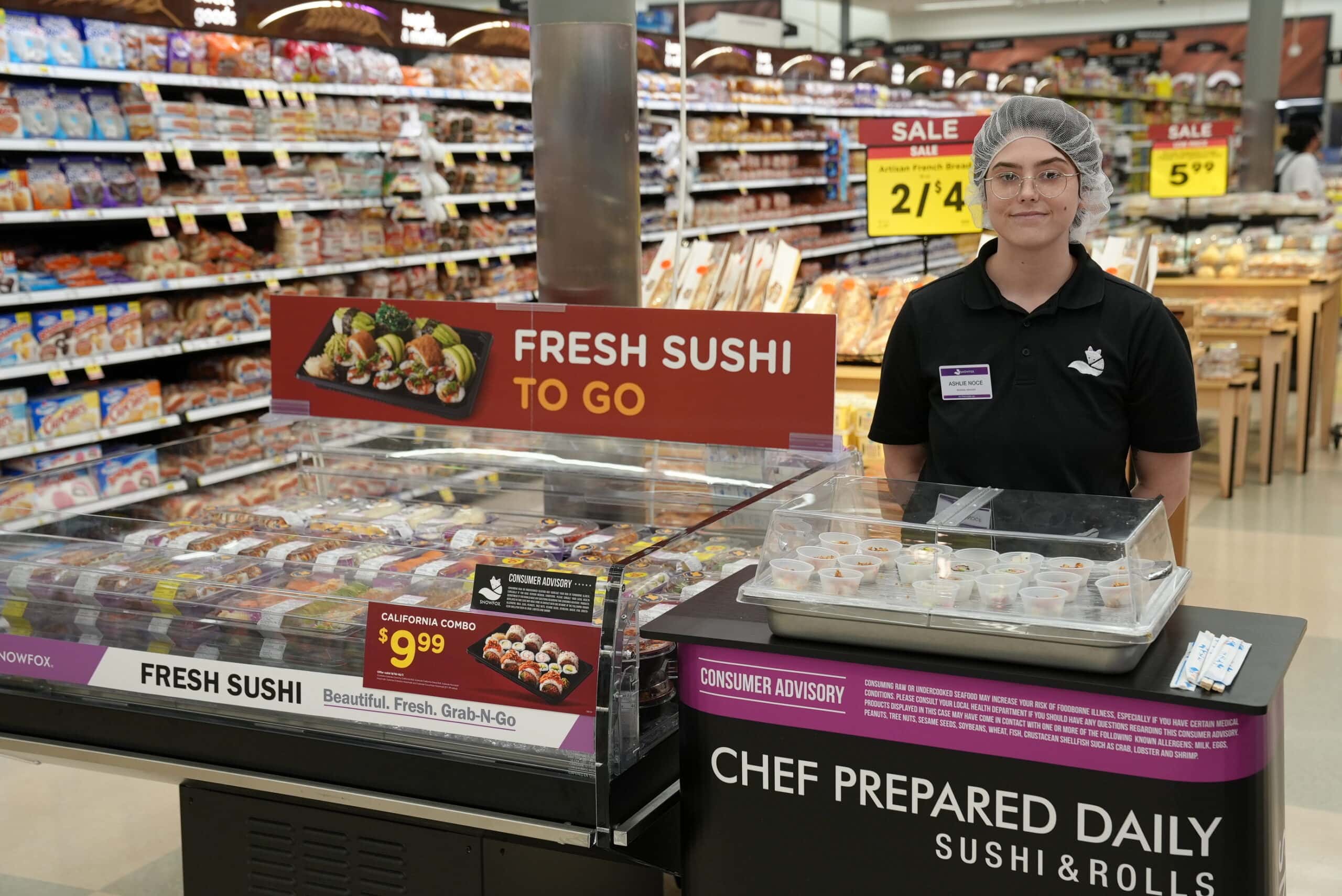 Kroger sushi counter