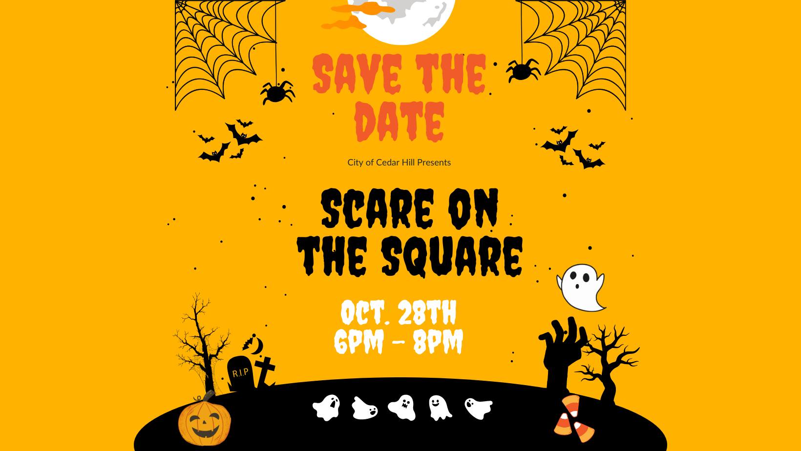 Scare on the Square graphic