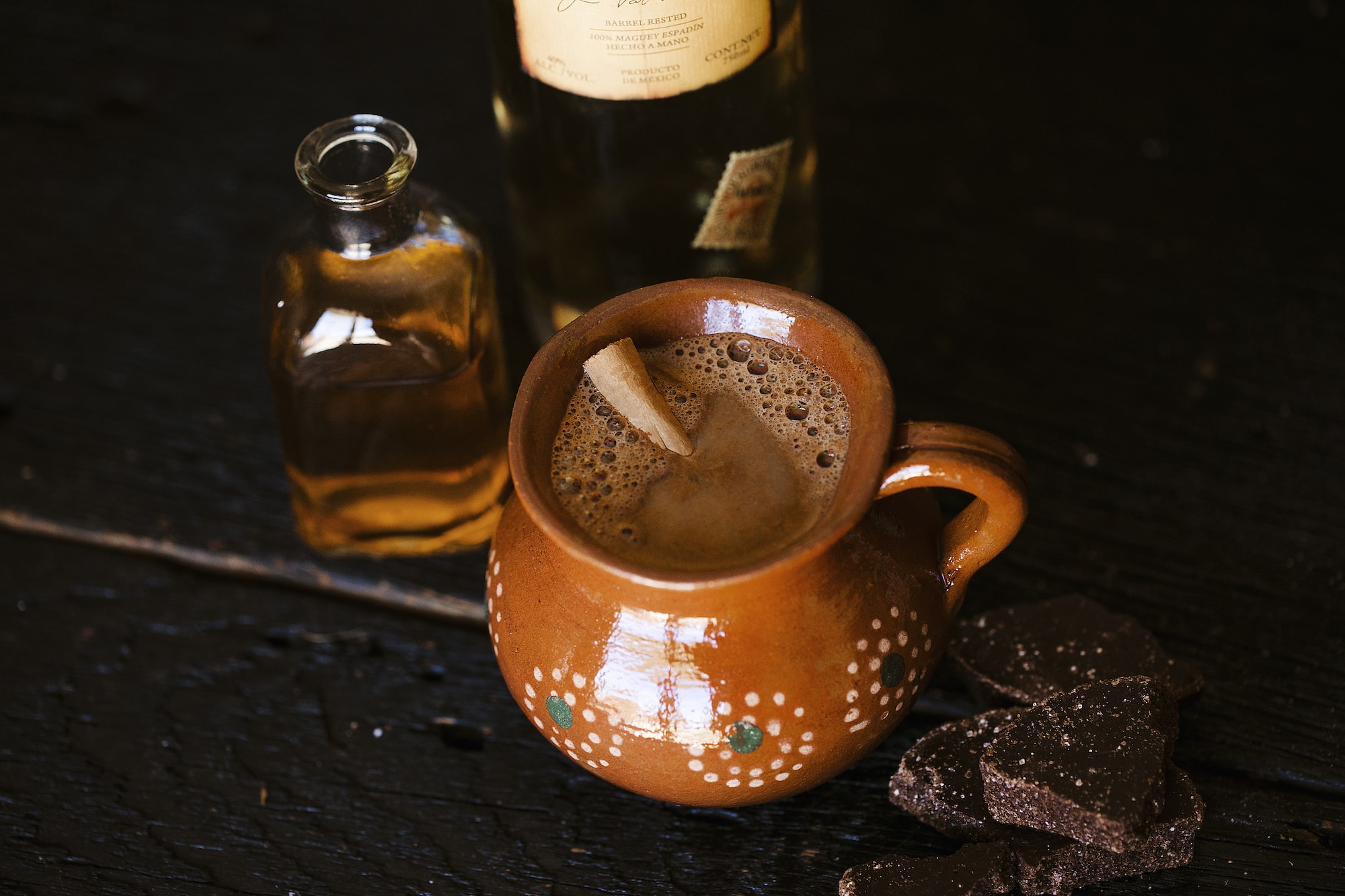 hot cocoa in a mug