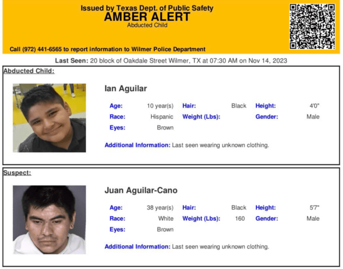 Aguilar Amber Alert