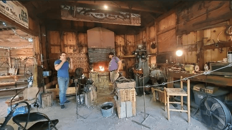 Pioneer Days blacksmith