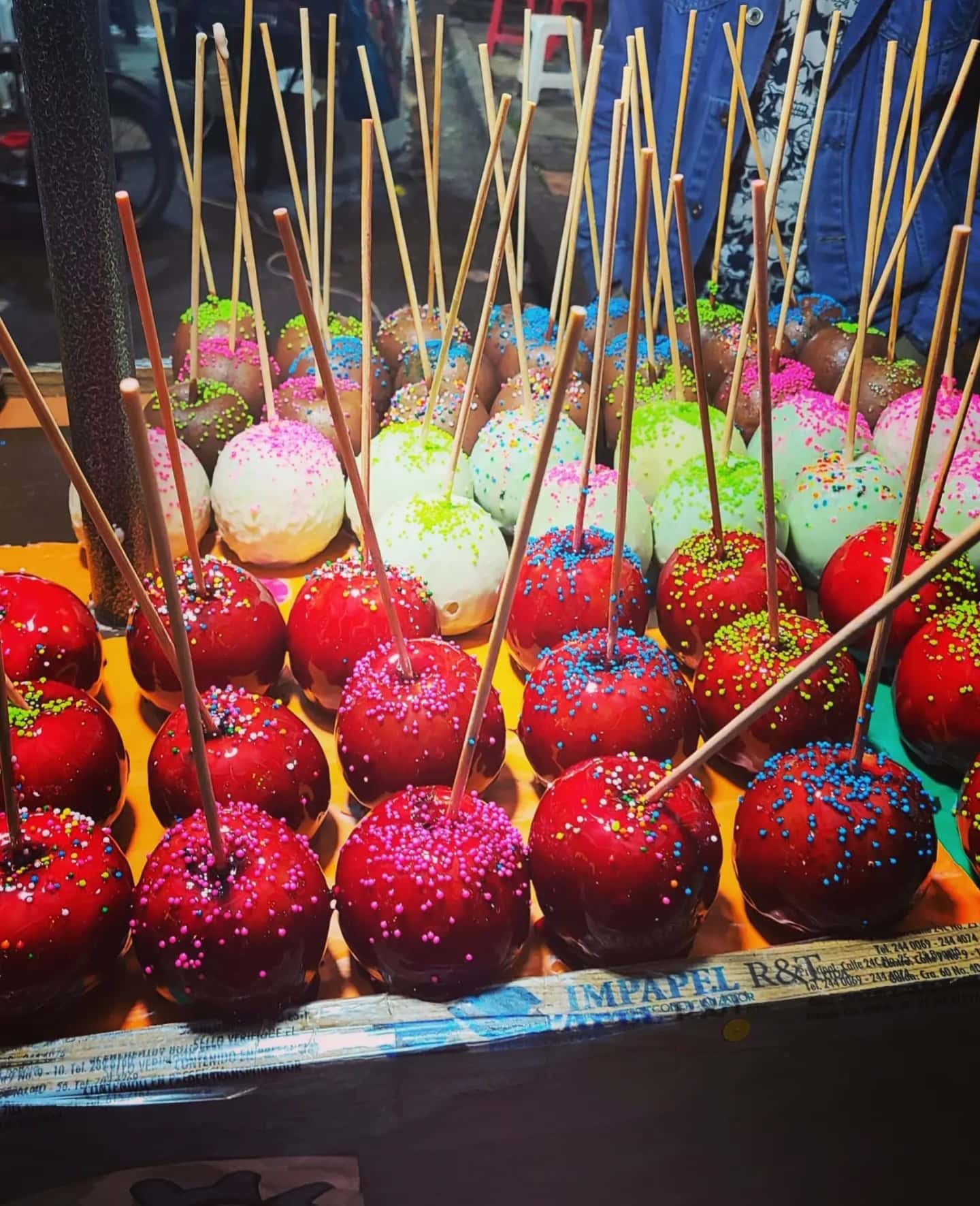 fruit on a stick