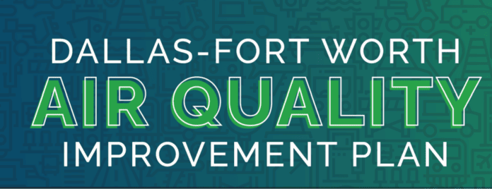 DFW ar Quality improvement plan text on green background