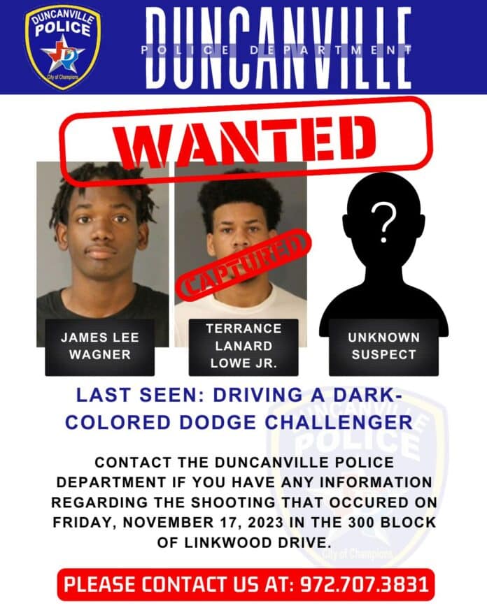 Duncanville wanted poster