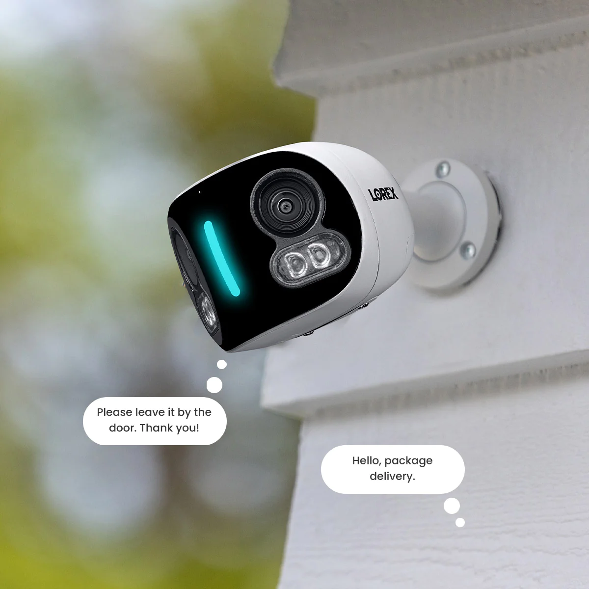 Lorex dual cam security camera