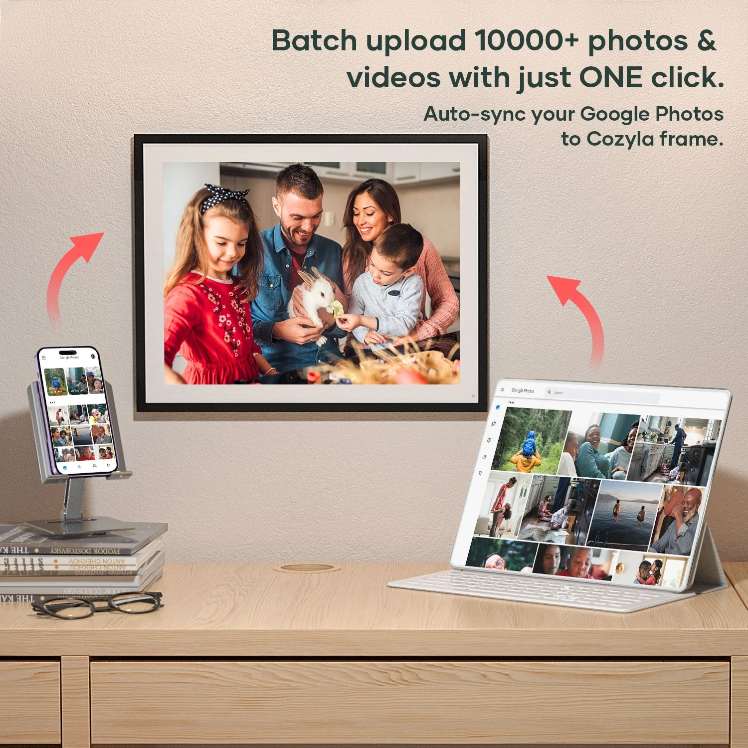 Cozyla digital picture frame