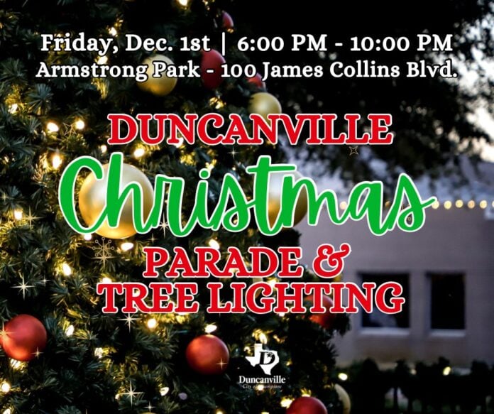 Duncanville Christmas parade poster