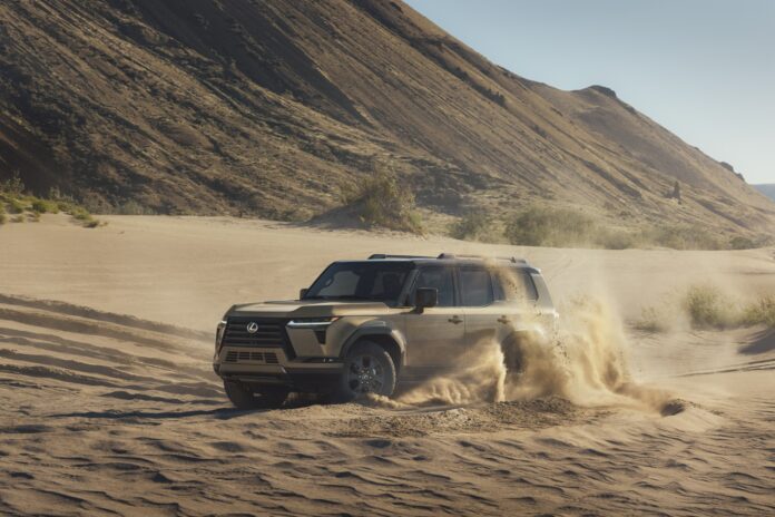 2024 Lexus GX in sand