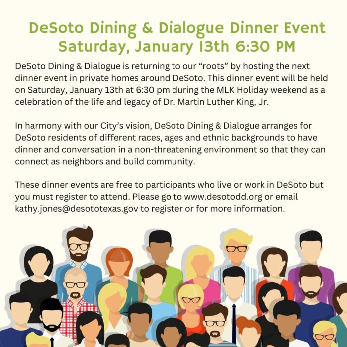 desoto dining and dialogue flyer