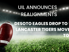 football graphic with UIL alignment