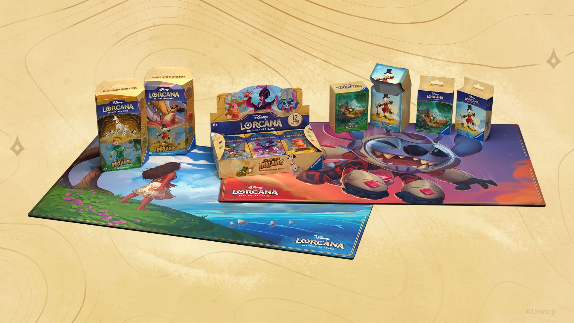 New Disney Lorcana Trading Card Game Set Arrives February