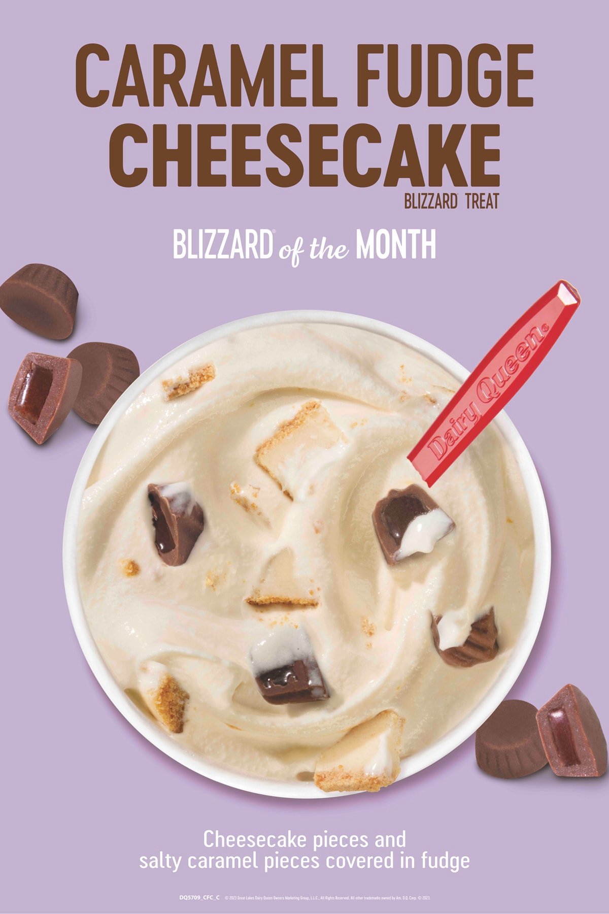 Blizzard of the month shop at dairy queen