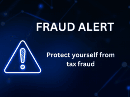 dark blue background with white text