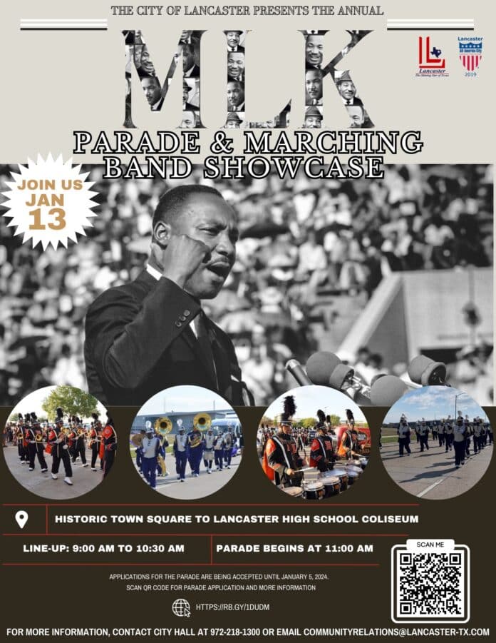 MLK Lancaster parade poster