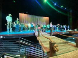large group of people on a stage