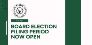 May 2024 DeSoto ISD School Board Election: Candidate Filing Period Open Through Feb. 16 white background green text