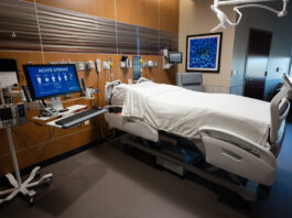 bed in neuro care unit