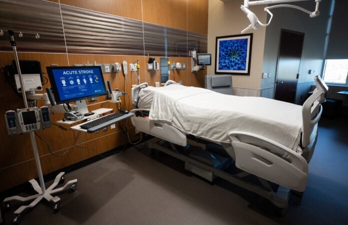 bed in neuro care unit