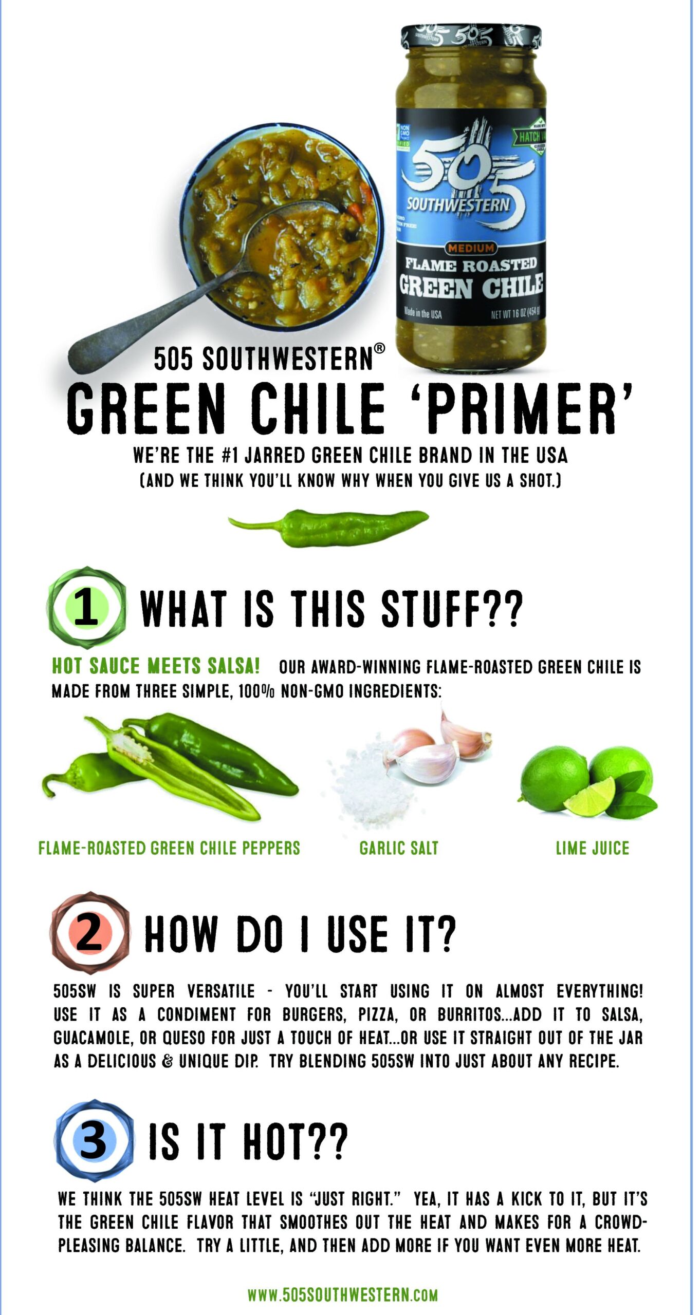green chile salsa poster