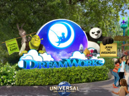 DreamWorks Land Marquee - Universal Orlando Resort