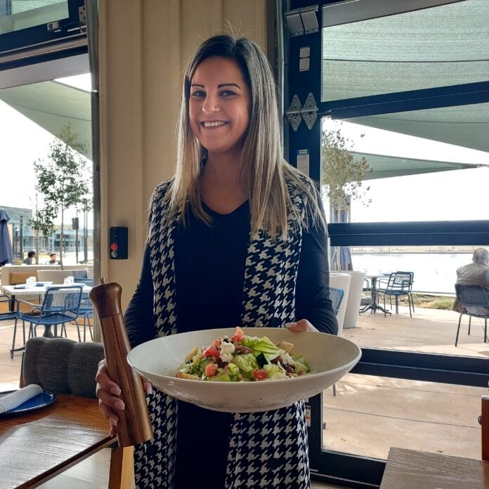 The Finch Greek salad