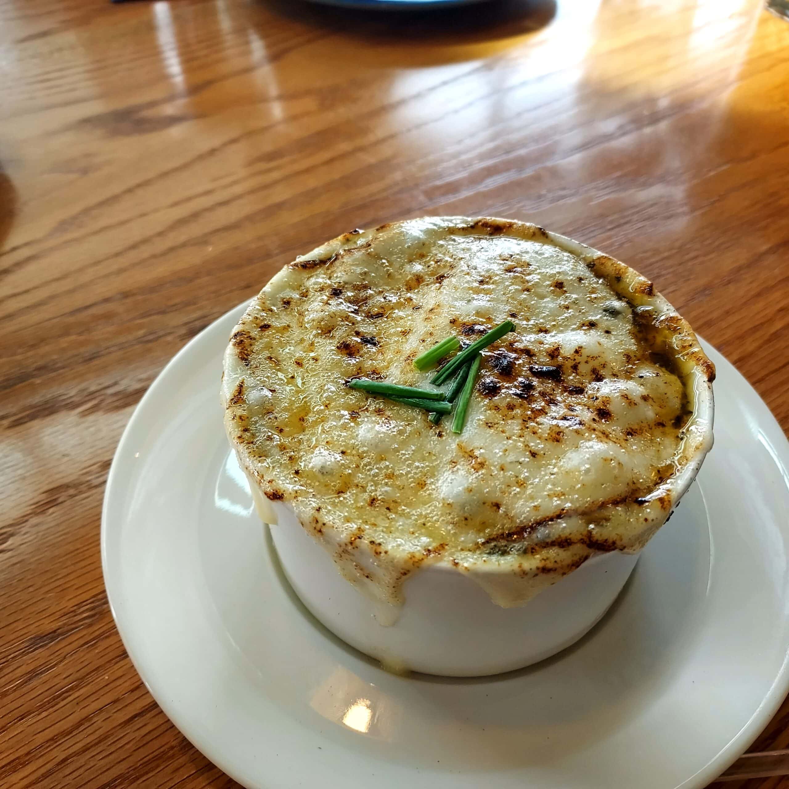 The Finch French onion soup