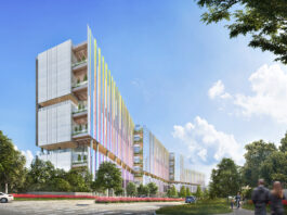 conceptual rendering of new childrens hospital Dallas campus