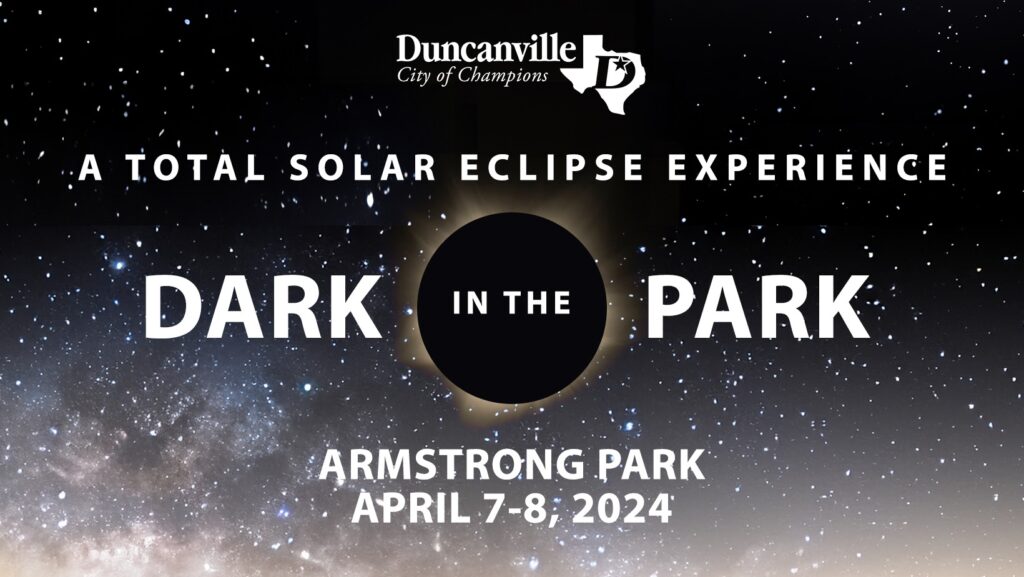 City of Duncanville Hosts Spectacular Solar Eclipse Festival Dark In
