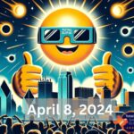 10 Things DFW Residents Must Do Before April 8 Total Solar Eclipse, the First in Over 100 Years total eclipse graphic