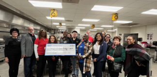 Texas Trust Gives $80,000 in Grants to North Texas School Educators large group of students holdign carboard check