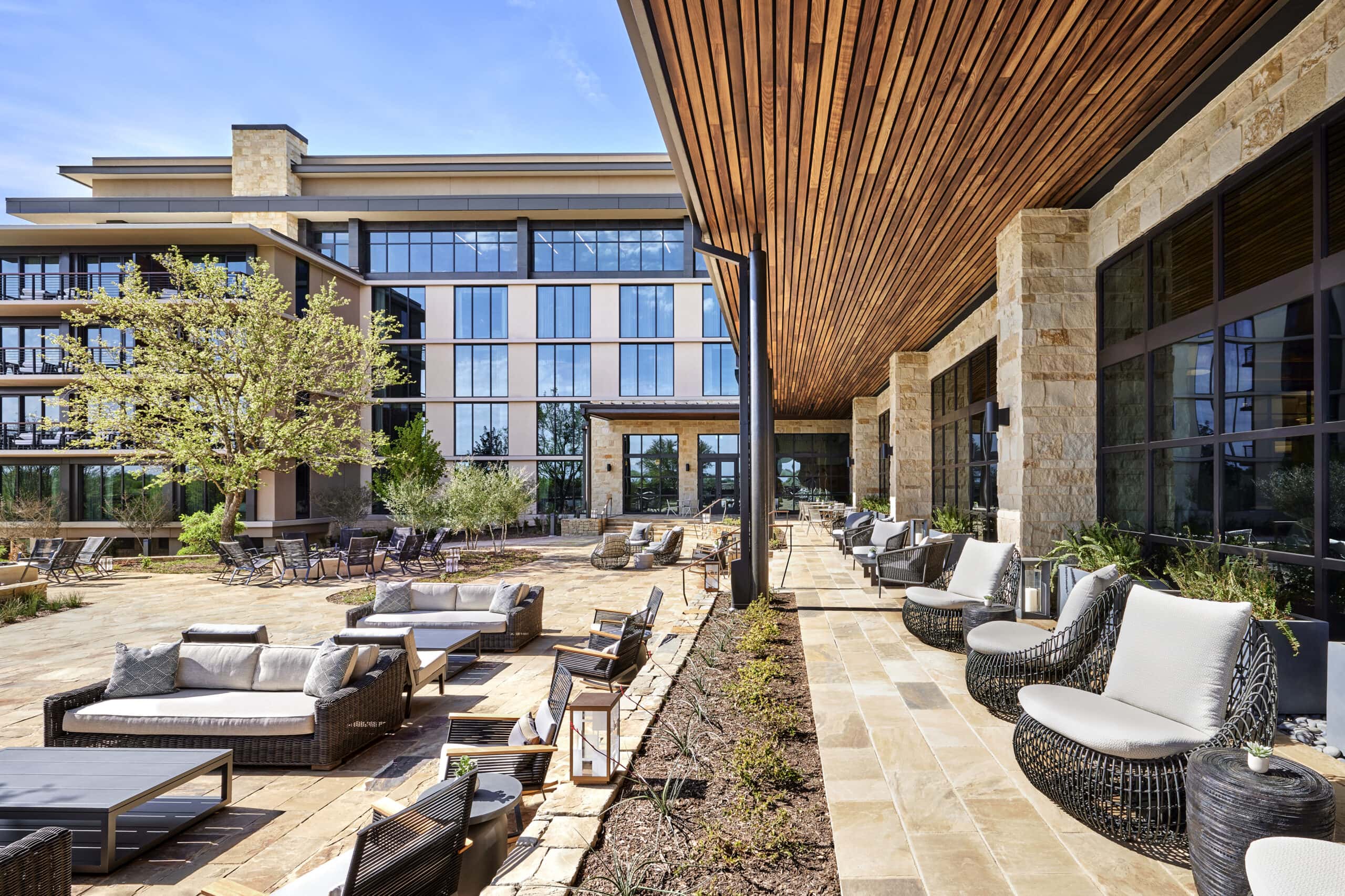 exterior patio Omni PGA Frisco