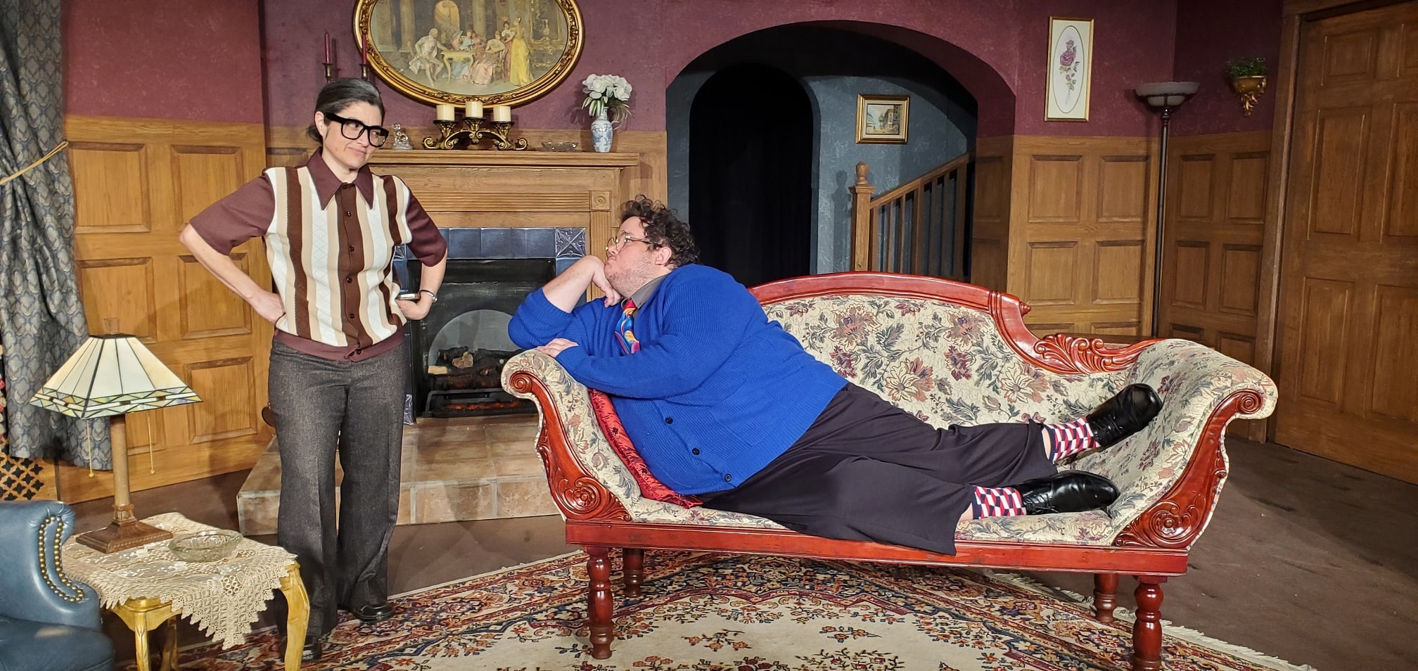 Scene from The Mousetrap