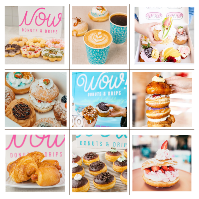 donut collage