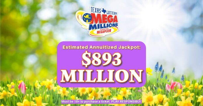 mega millions spring graphic