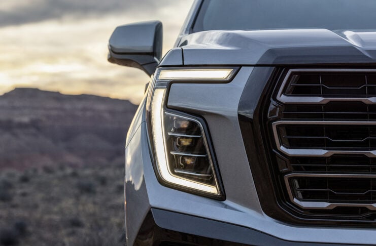 front fascia of 2025 GMC Yukon AT4