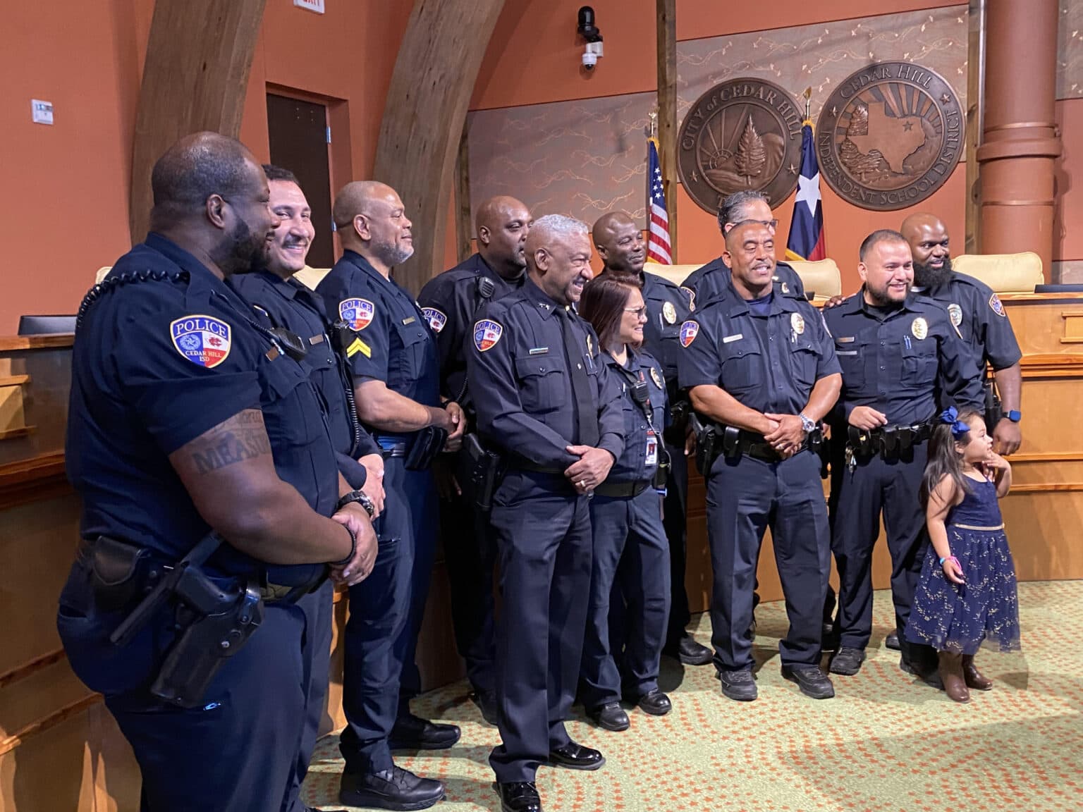 Cedar Hill ISD Police Swears In Four New Officers - Focus Daily News