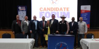 Chamber Of Commerce: Midlothian ISD Candidates Forum Recap Candidate Forun group photo