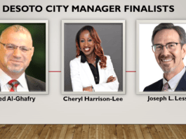 DeSoto City Manager finalists graphic