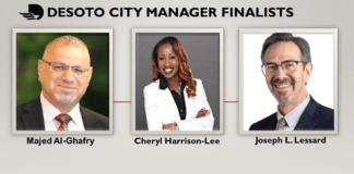 DeSoto City Manager finalists graphic
