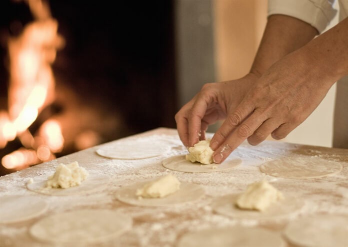 cook filling pasta dough