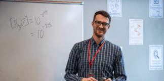 Life School 4-Day School Week Teachers’ Perspectives man standing in front of white board