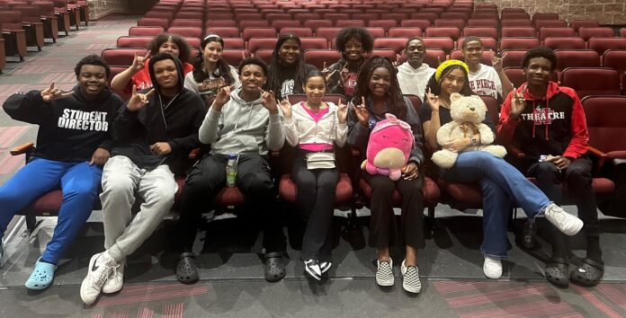 Cedar Hill theatre students