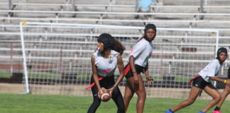 Cedar Hill High School Expands Football Tradition with New Girls’ Flag Football League girl holding football